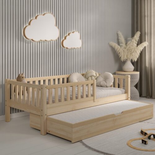 Kinderbett ABETE mit Schublade
