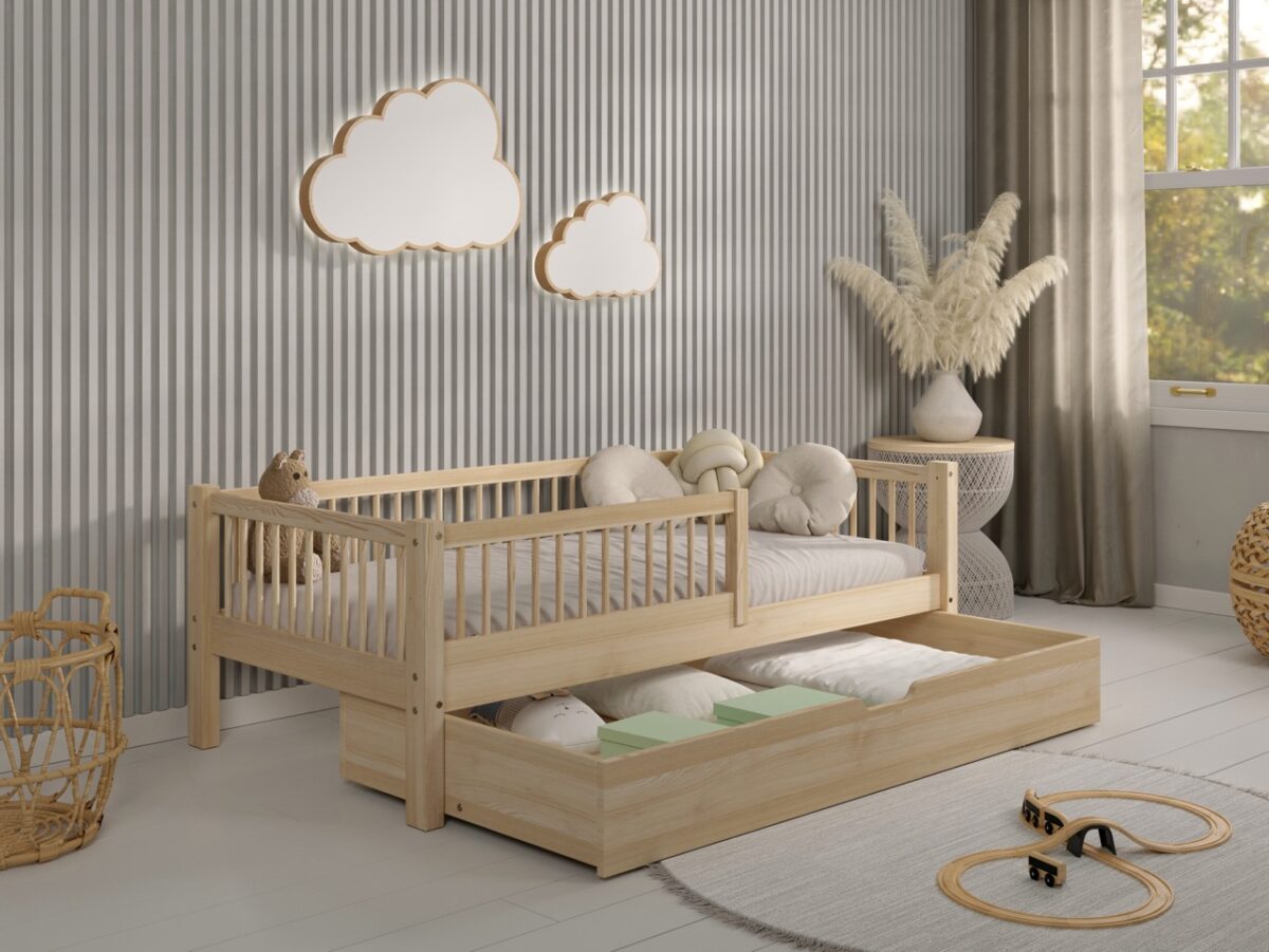 Kinderbett SALICE mit Schublade