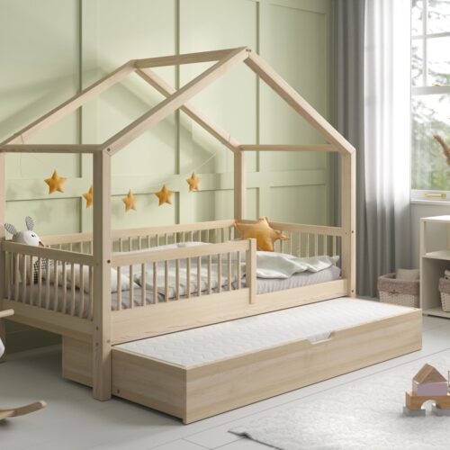 Kinderbett BETULLA mit Schublade