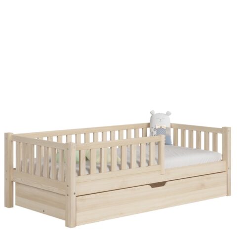 Kinderbett ABETE mit Schublade