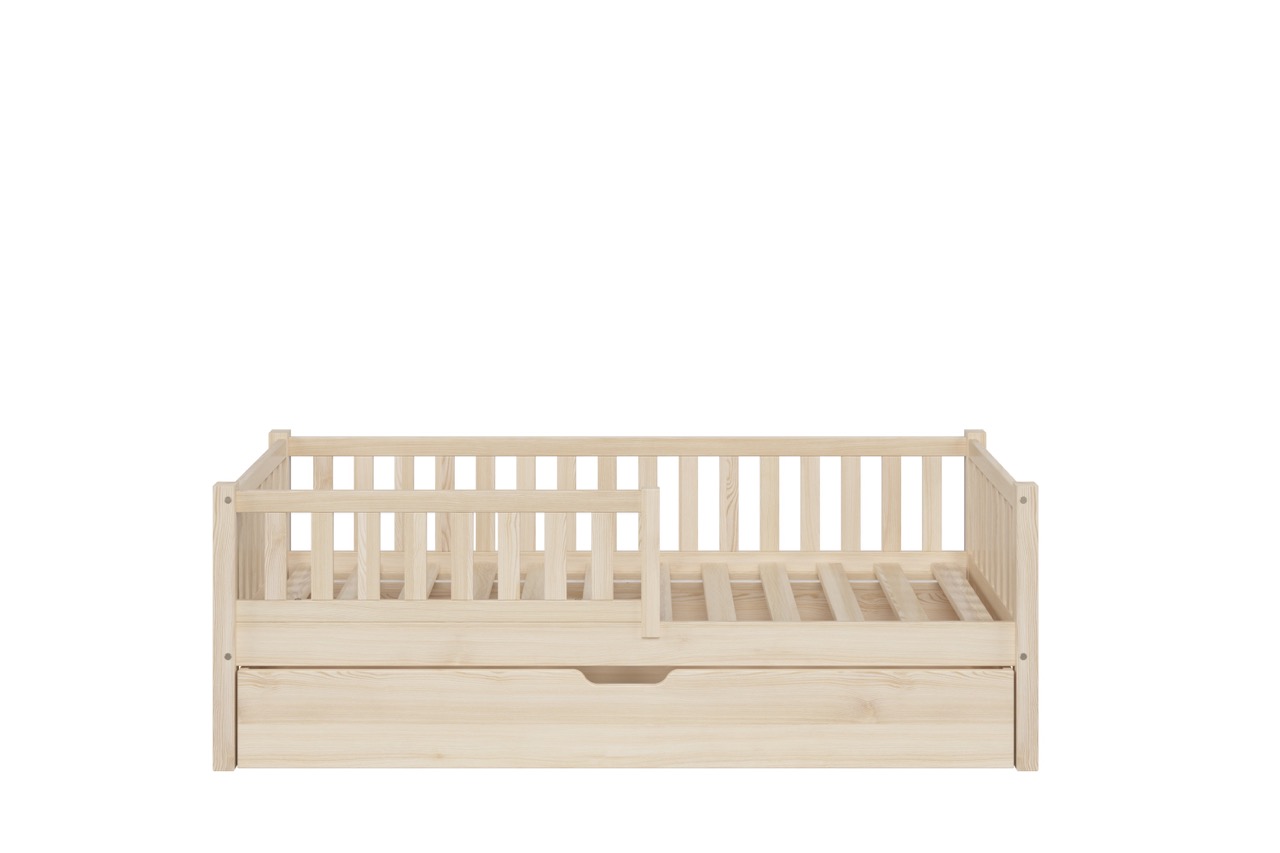 Kinderbett ABETE mit Schublade