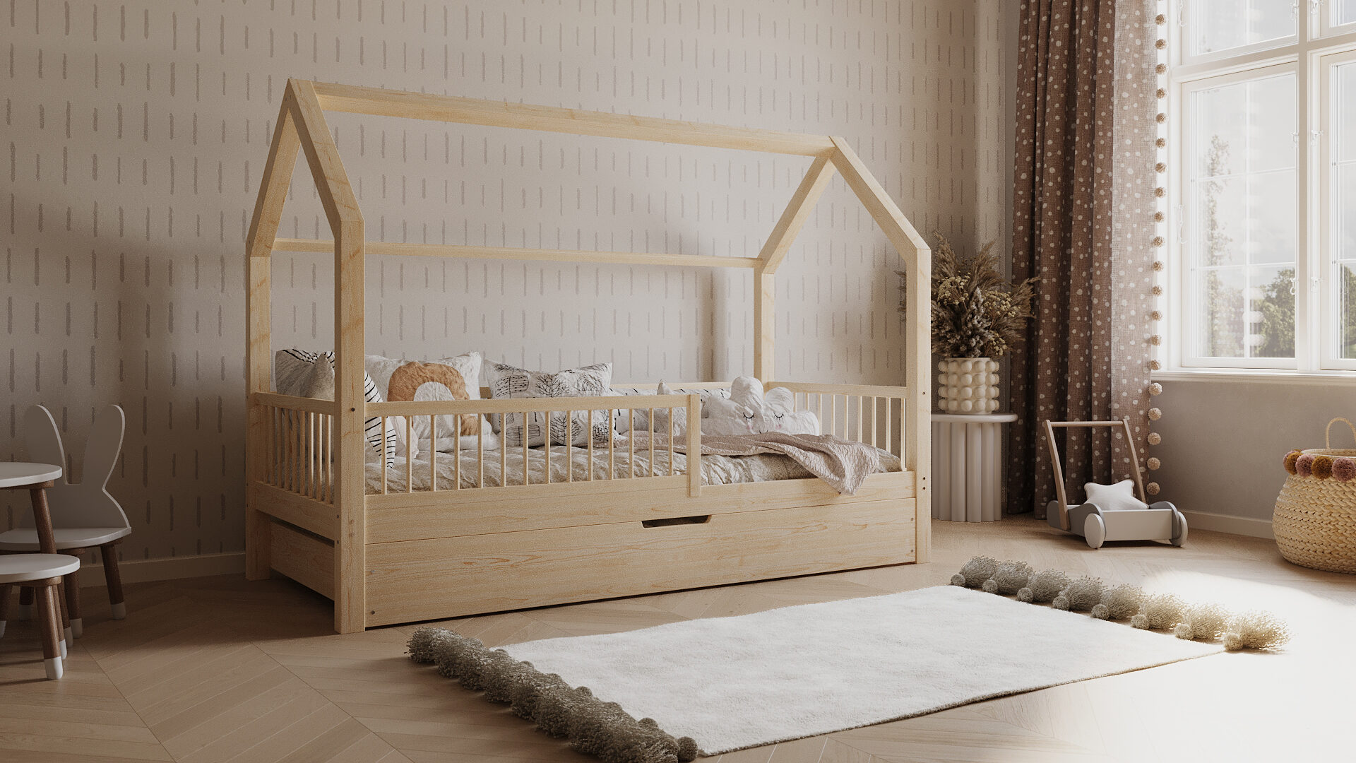 Kinderbett NARELLA mit Schublade