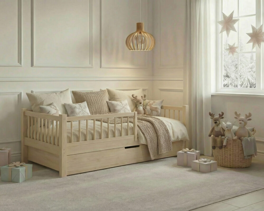 Kinderbett SOLLA mit Schublade