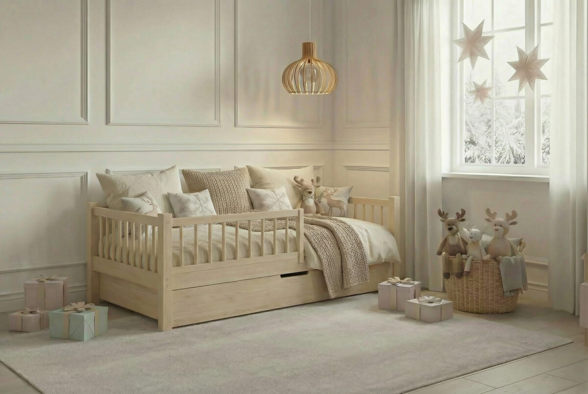 Kinderbett SOLLA mit Schublade