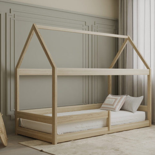 Einzelbett aus Holz Edera