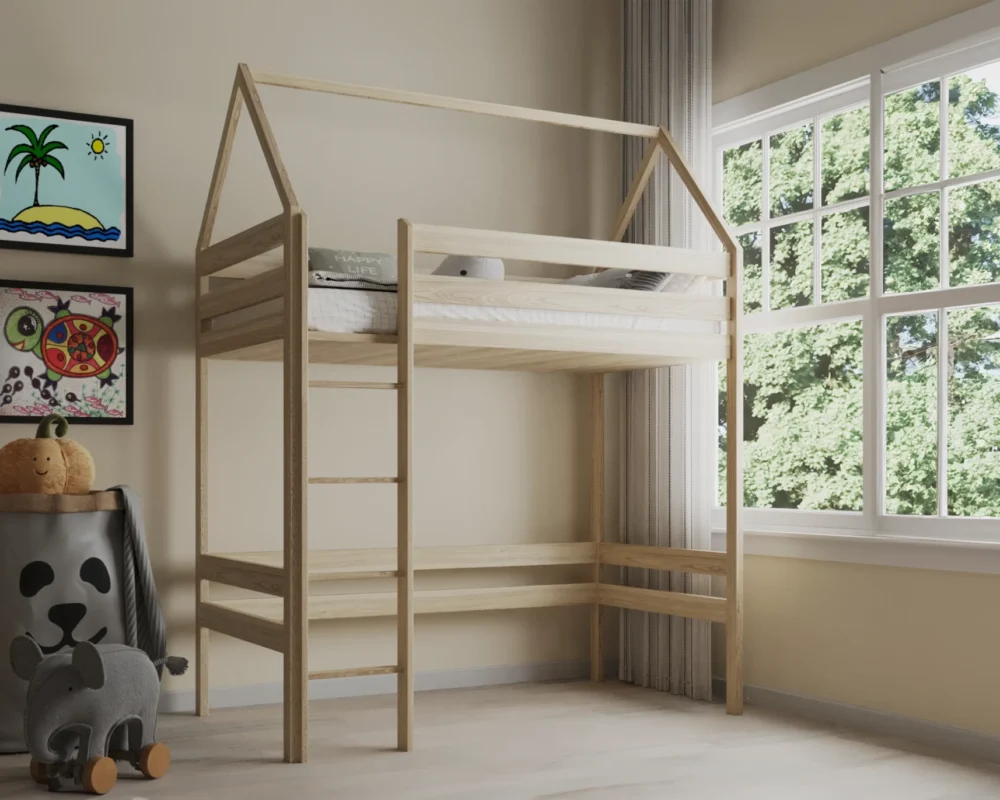 Etagenbett für Kinder ISOTTA