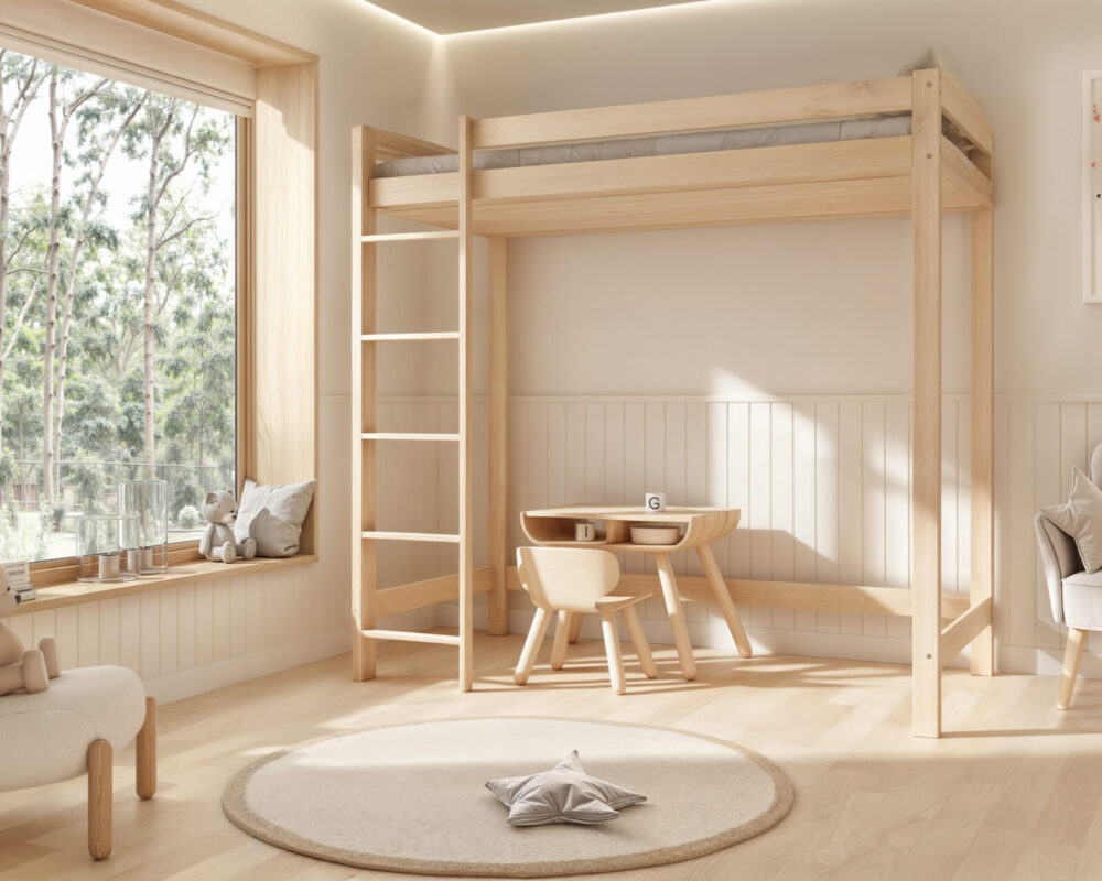 Etagenbett für Kinder AVELA 180cm