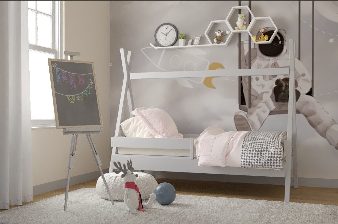 Tipi PLUS Bett aus Kiefernholz