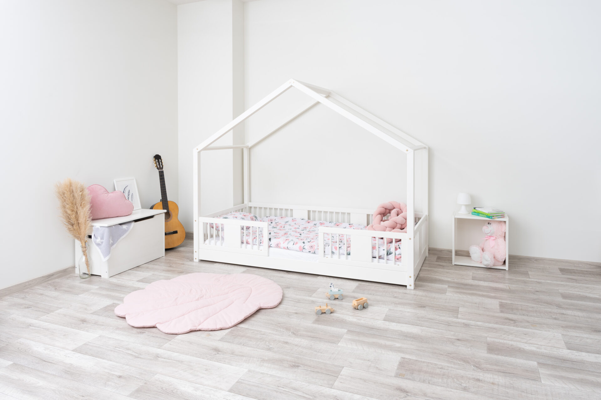 LUNA SHORT 0 biały (3) Kinderbett ASTRIA mini