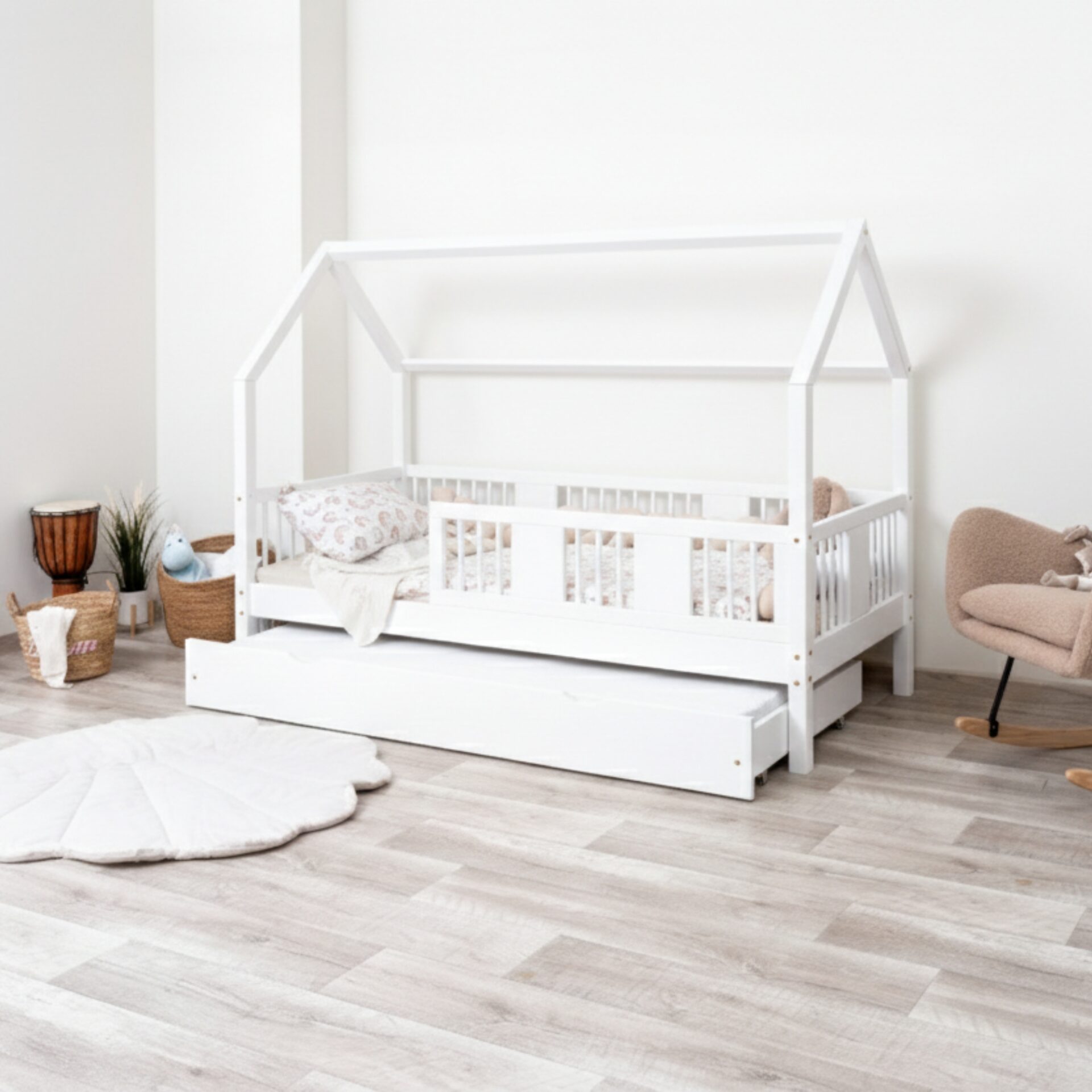 Kinderbett LUMINA mit Schublade