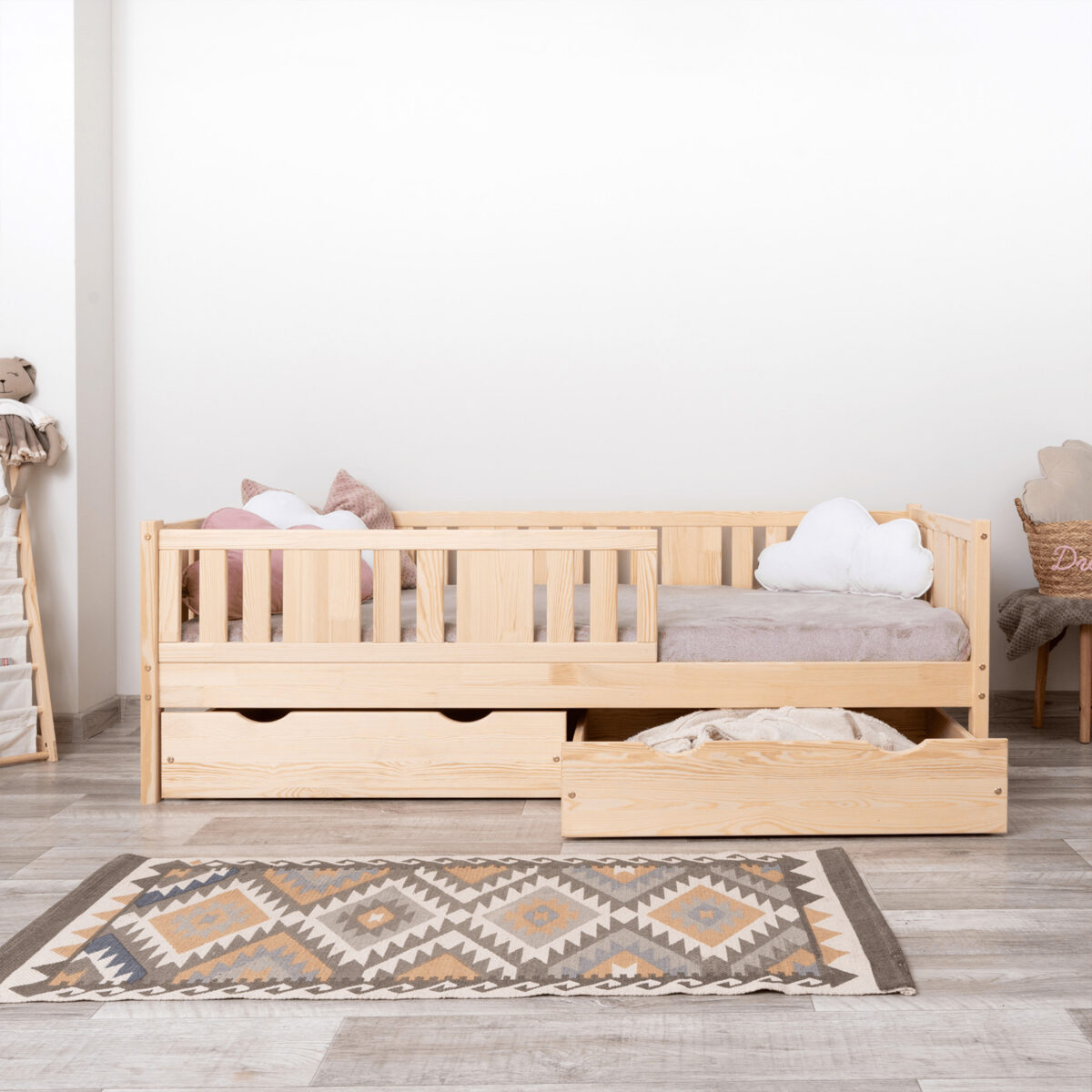 Kinderbett NIKO mit Schublade