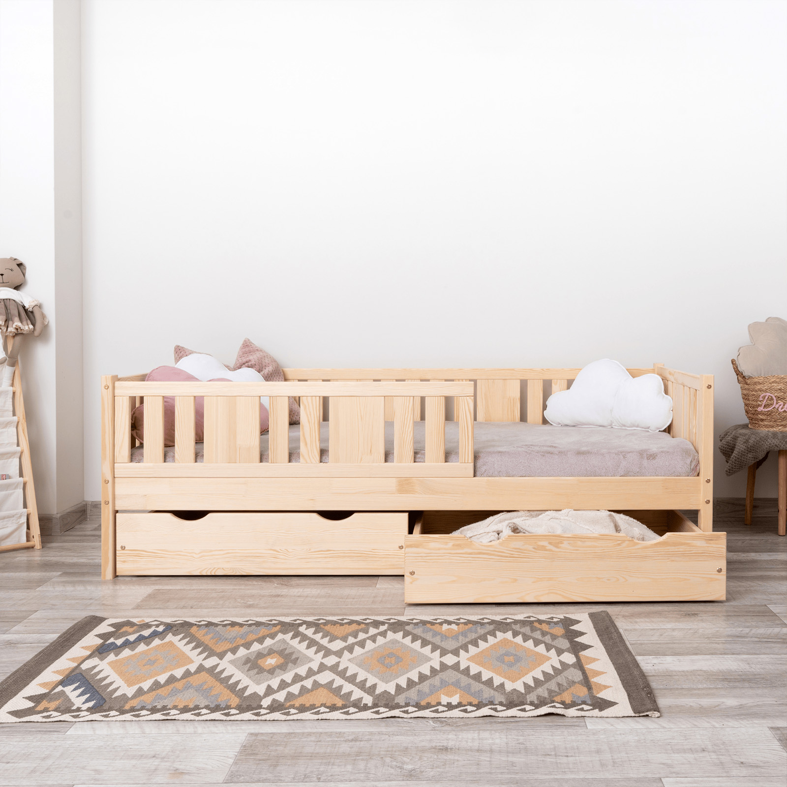 Kinderbett NIKO mit Schublade