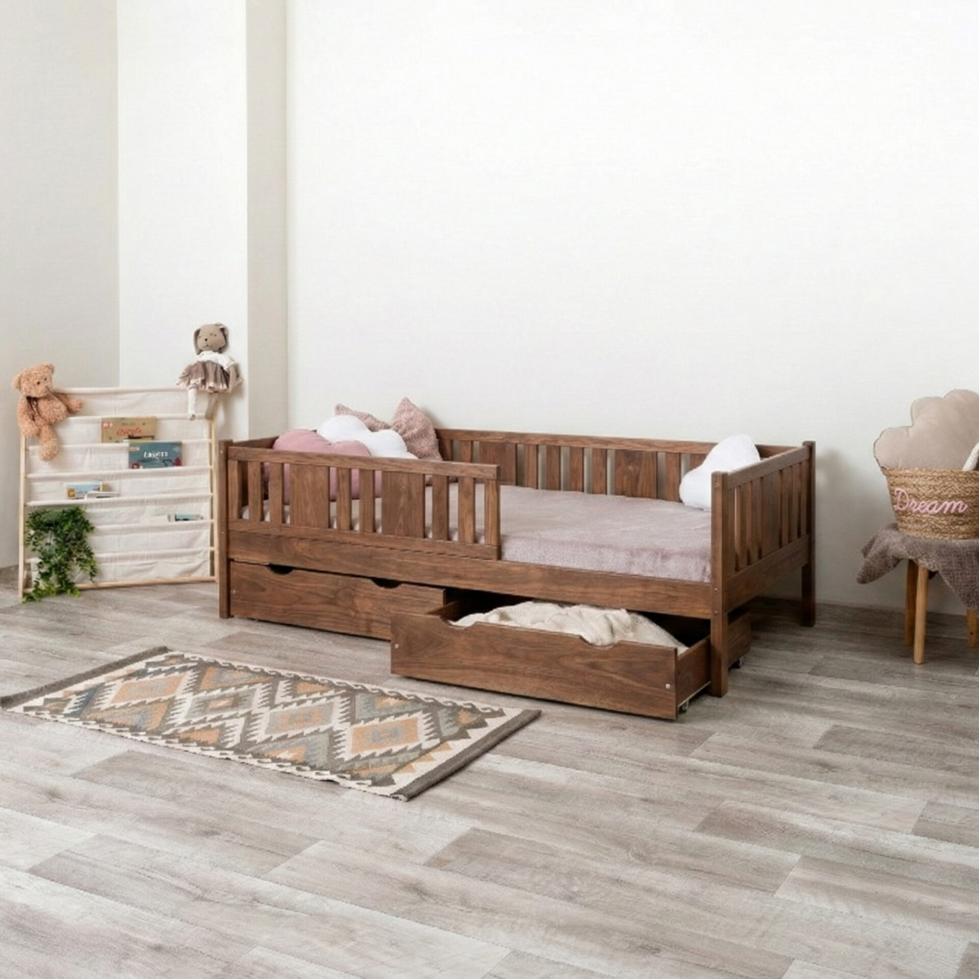 Kinderbett NIKO mit Schublade