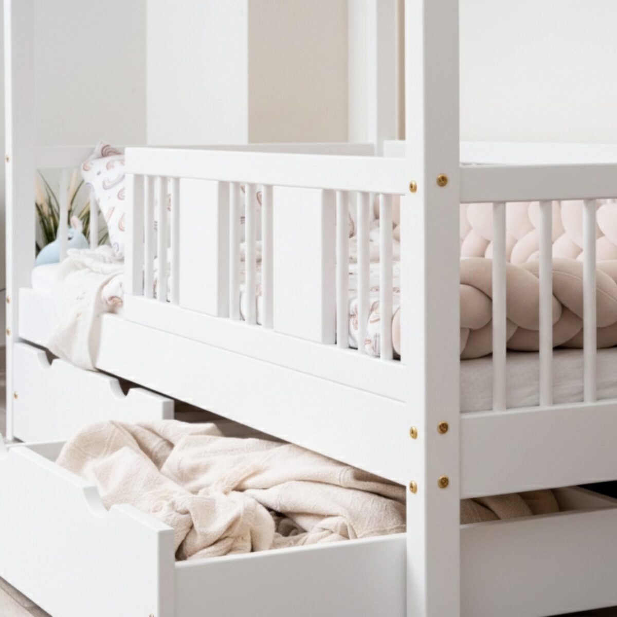 Kinderbett LUMINA mit Schublade