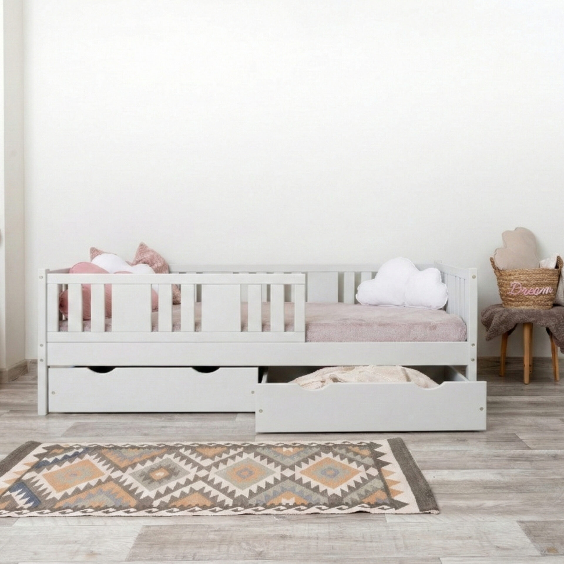 Kinderbett NIKO mit Schublade