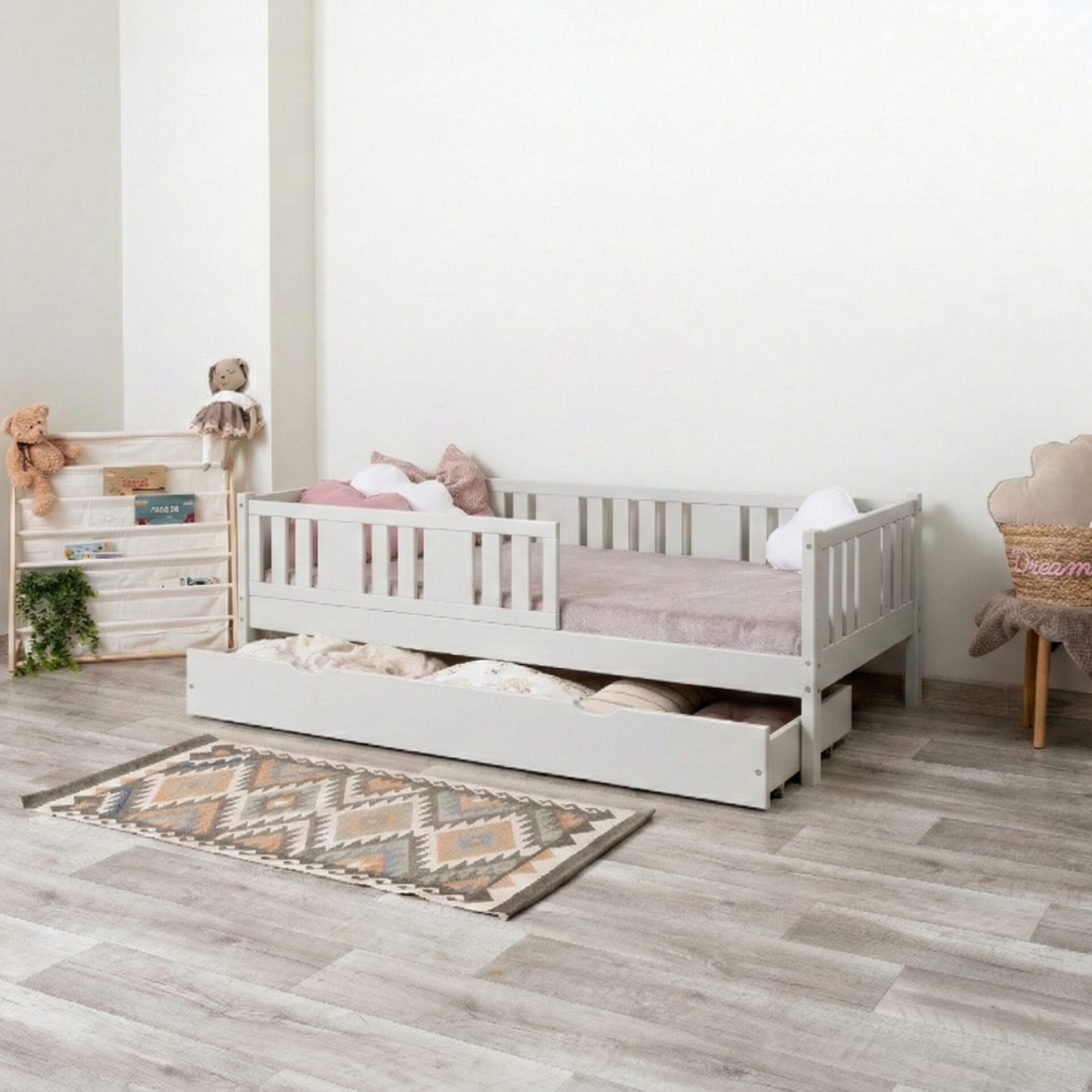 Kinderbett NIKO mit Schublade