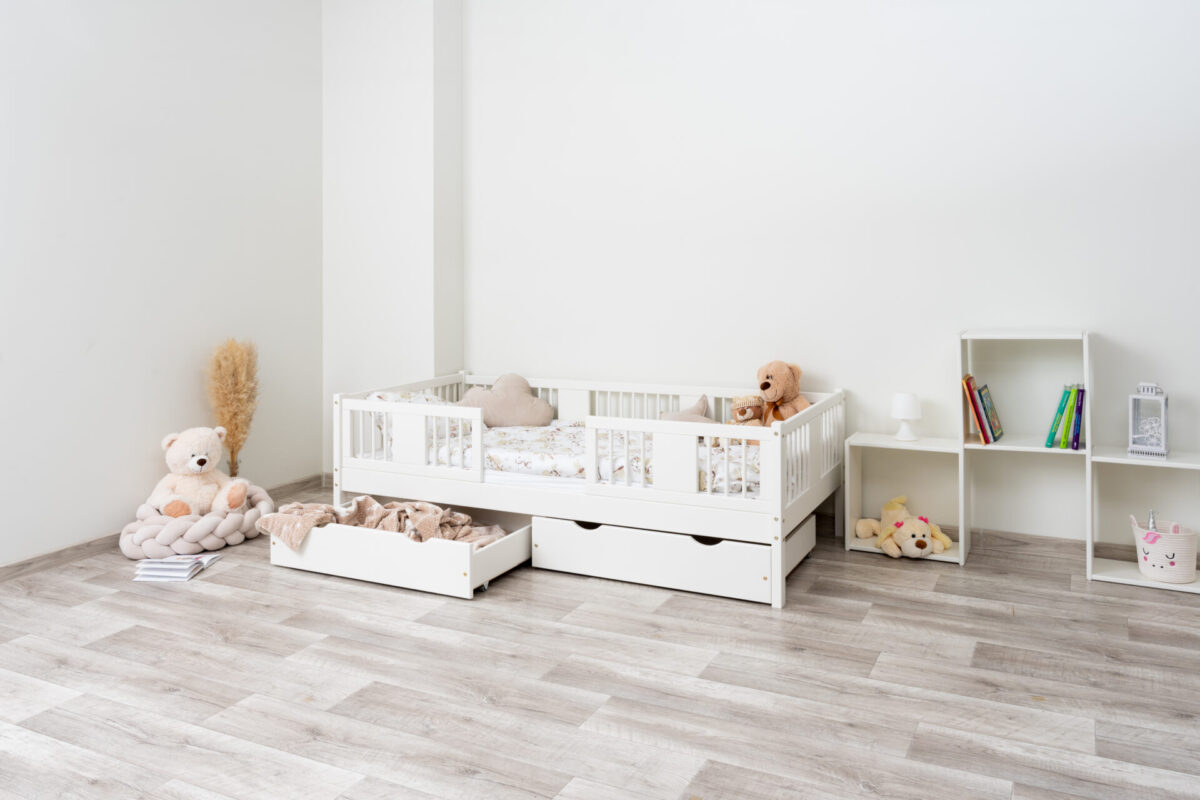 Kinderbett LUNA mit Schublade