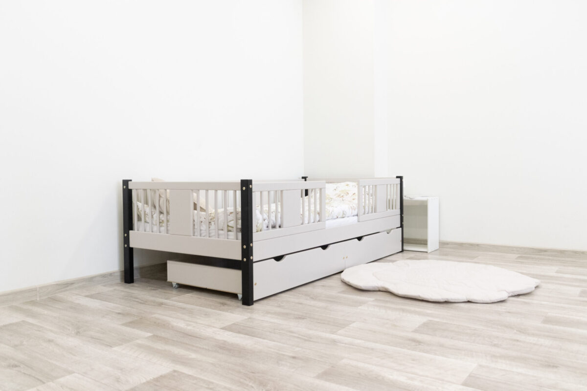 Kinderbett LUNA mit Schublade