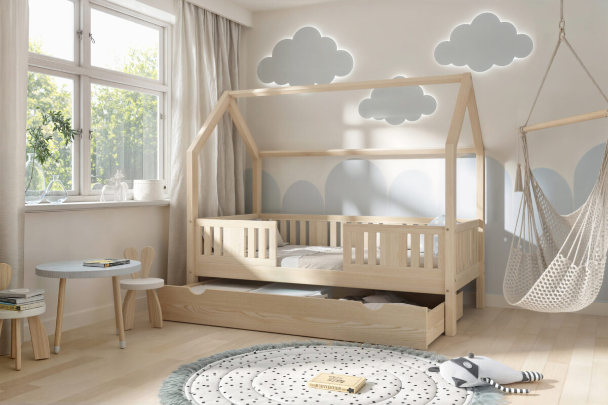 Kinderbett STELLIA mit Schublade