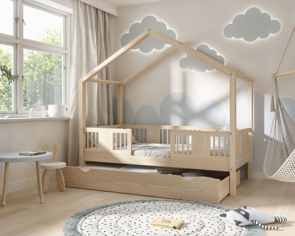 Kinderbett ASTRIA mit Schublade