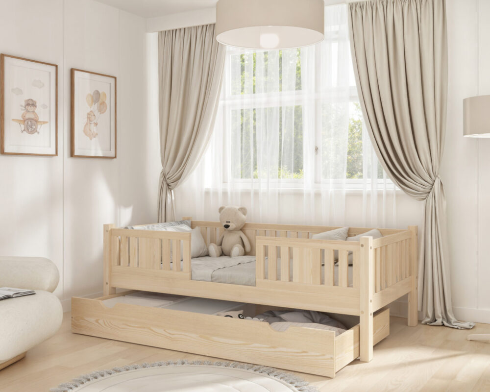 Kinderbett NIKO mit Schublade