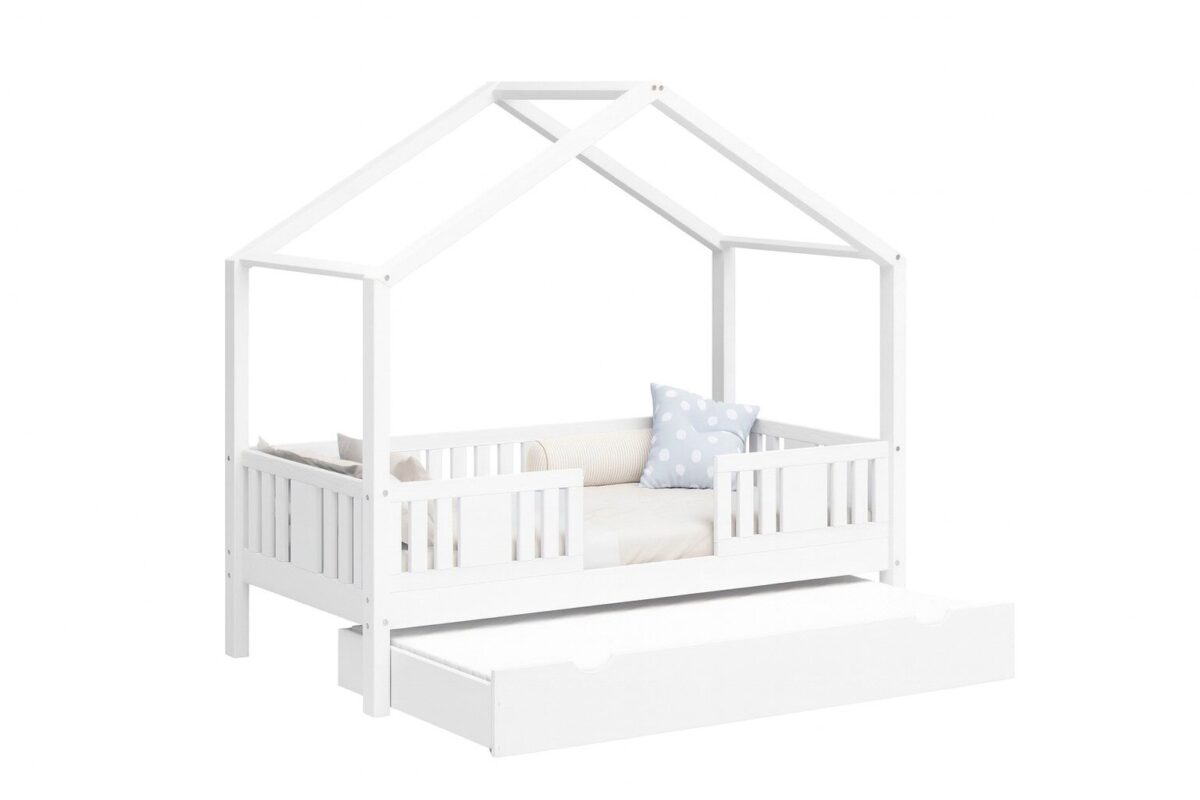 Kinderbett LUNETTA mit Schublade