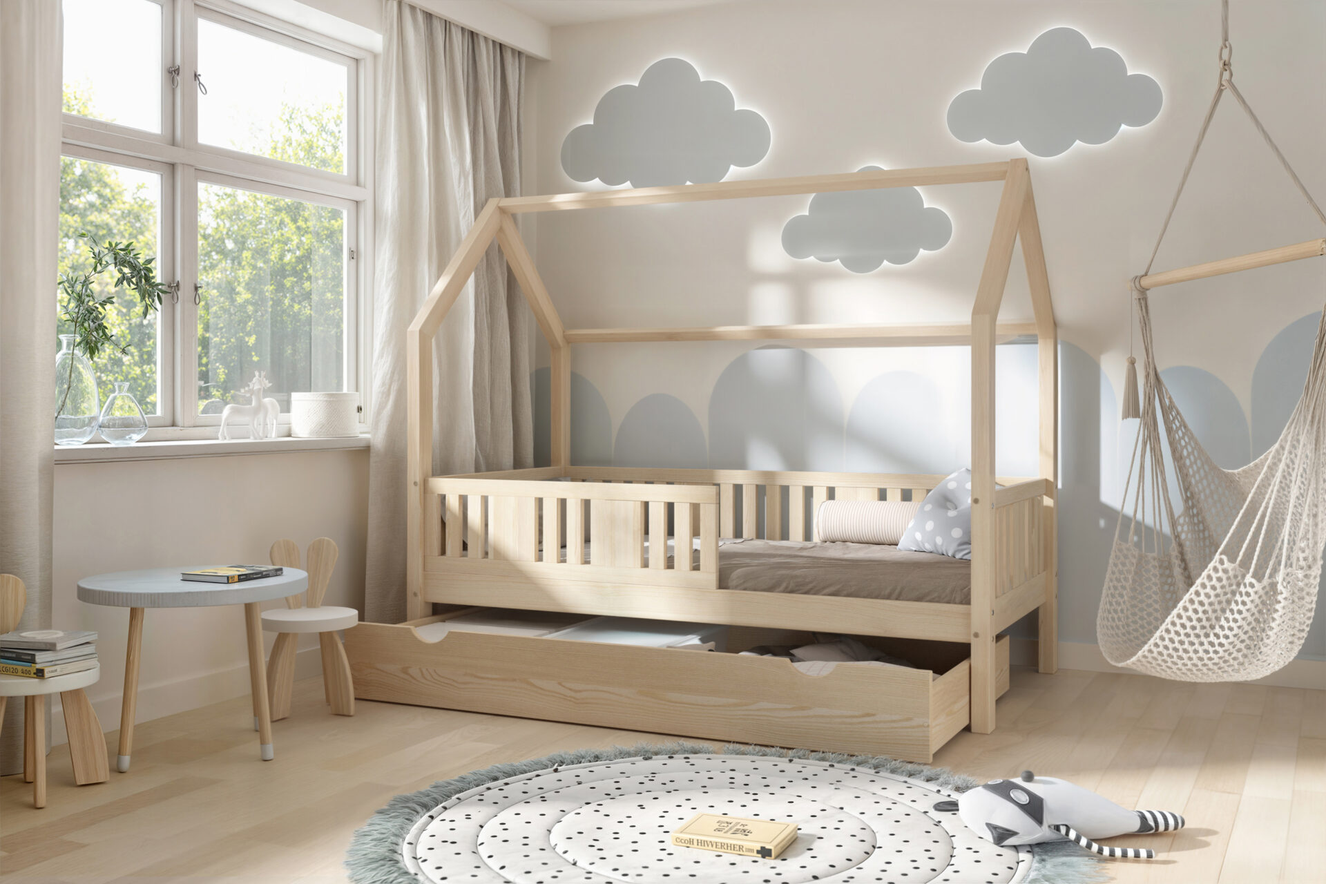 Kinderbett STELLIA mit Schublade