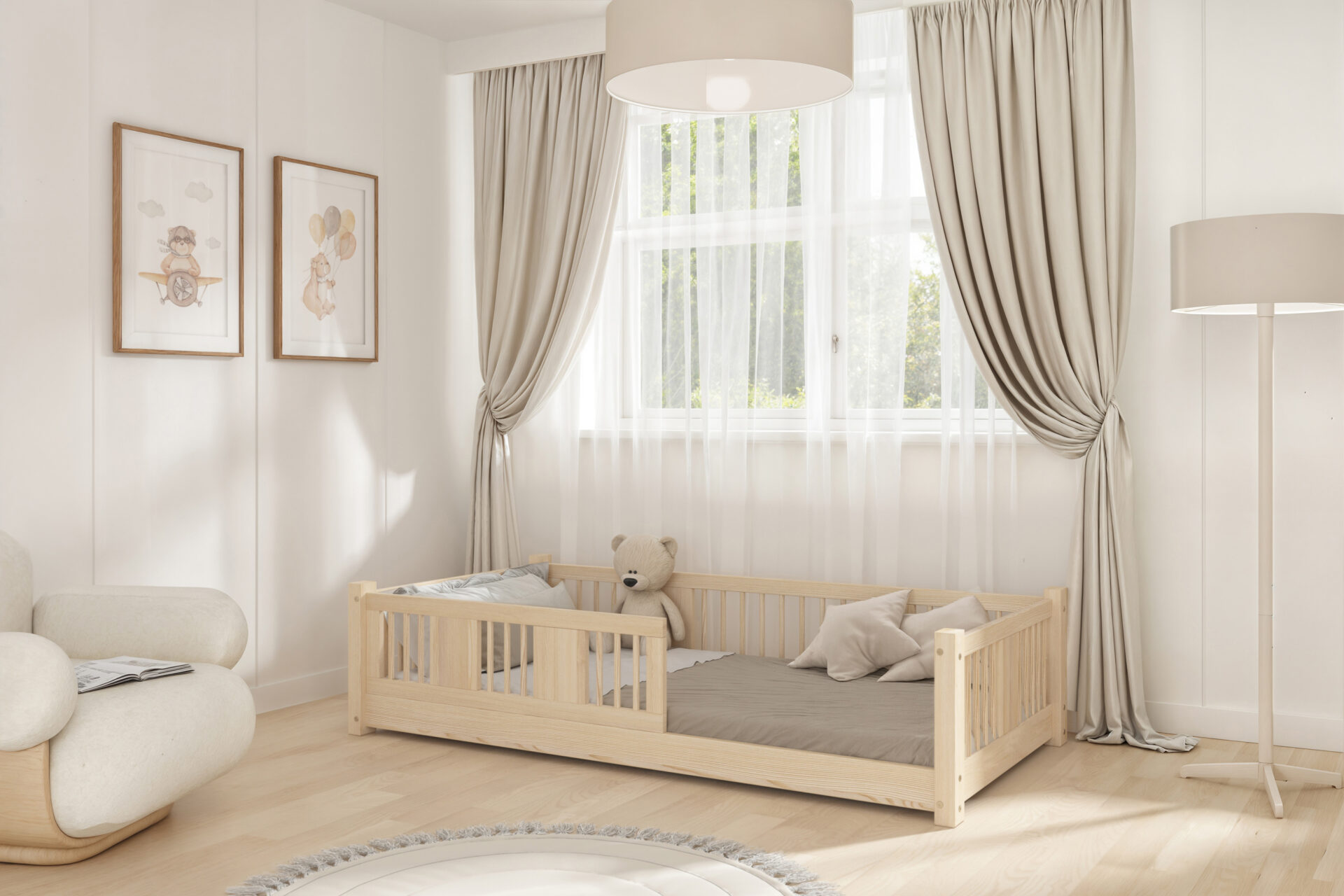 n1_1 Kinderbett LUNA mini