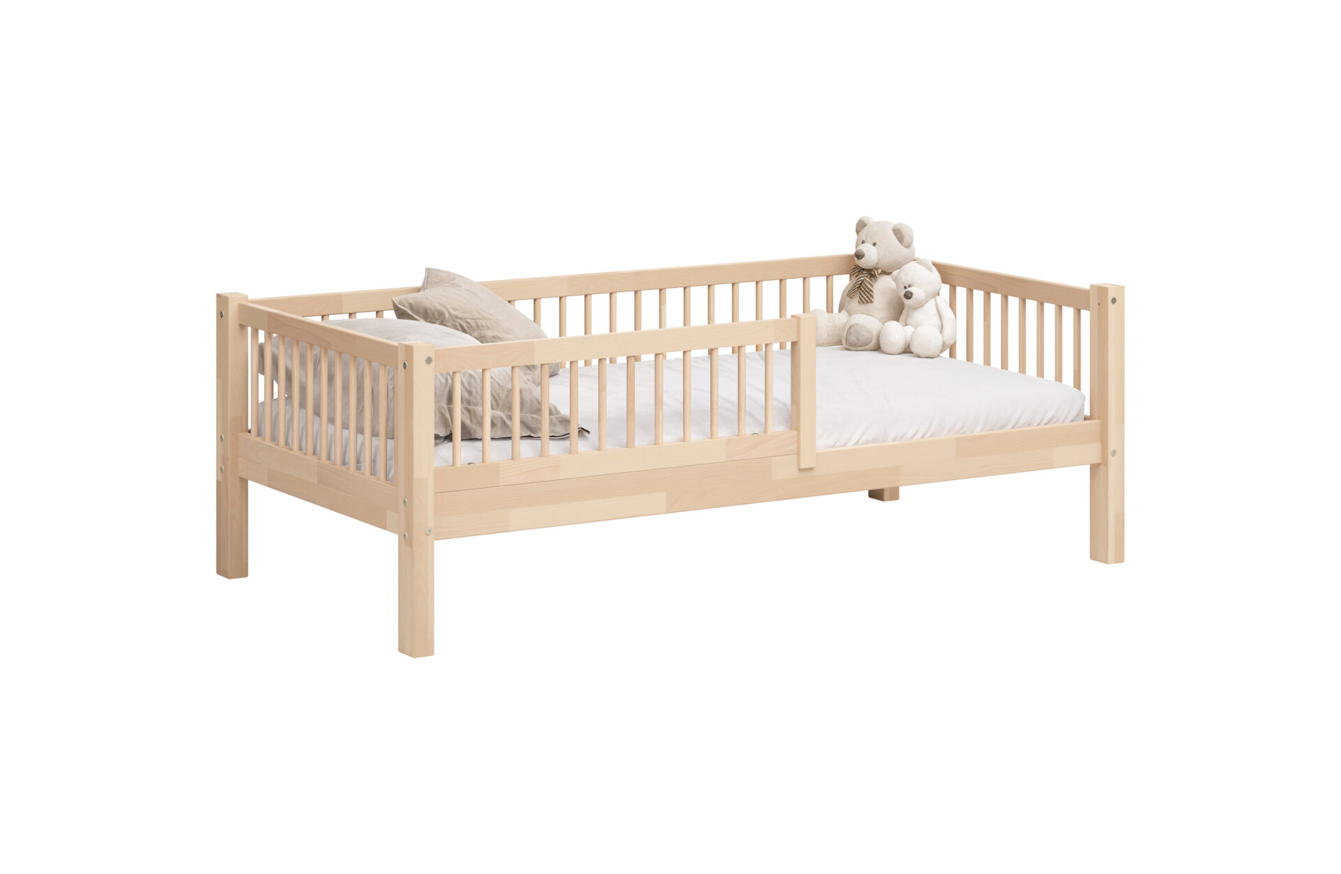 1leggio Kinderbett LEGGIO aus Buchenholz