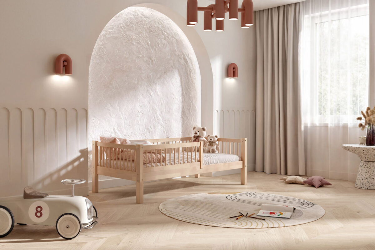 2leggio Kinderbett LEGGIO aus Buchenholz