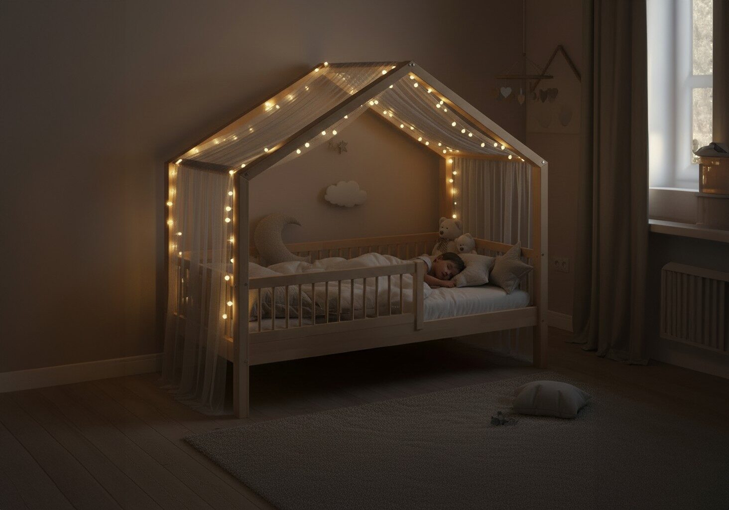 5 Kinderbett CASAGGIO aus Buchenholz