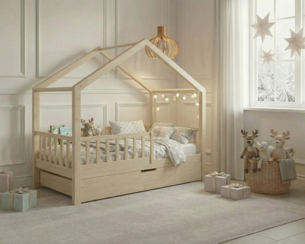 2selvia_mit_shublade Kinderbett SELVIA mit Schublade