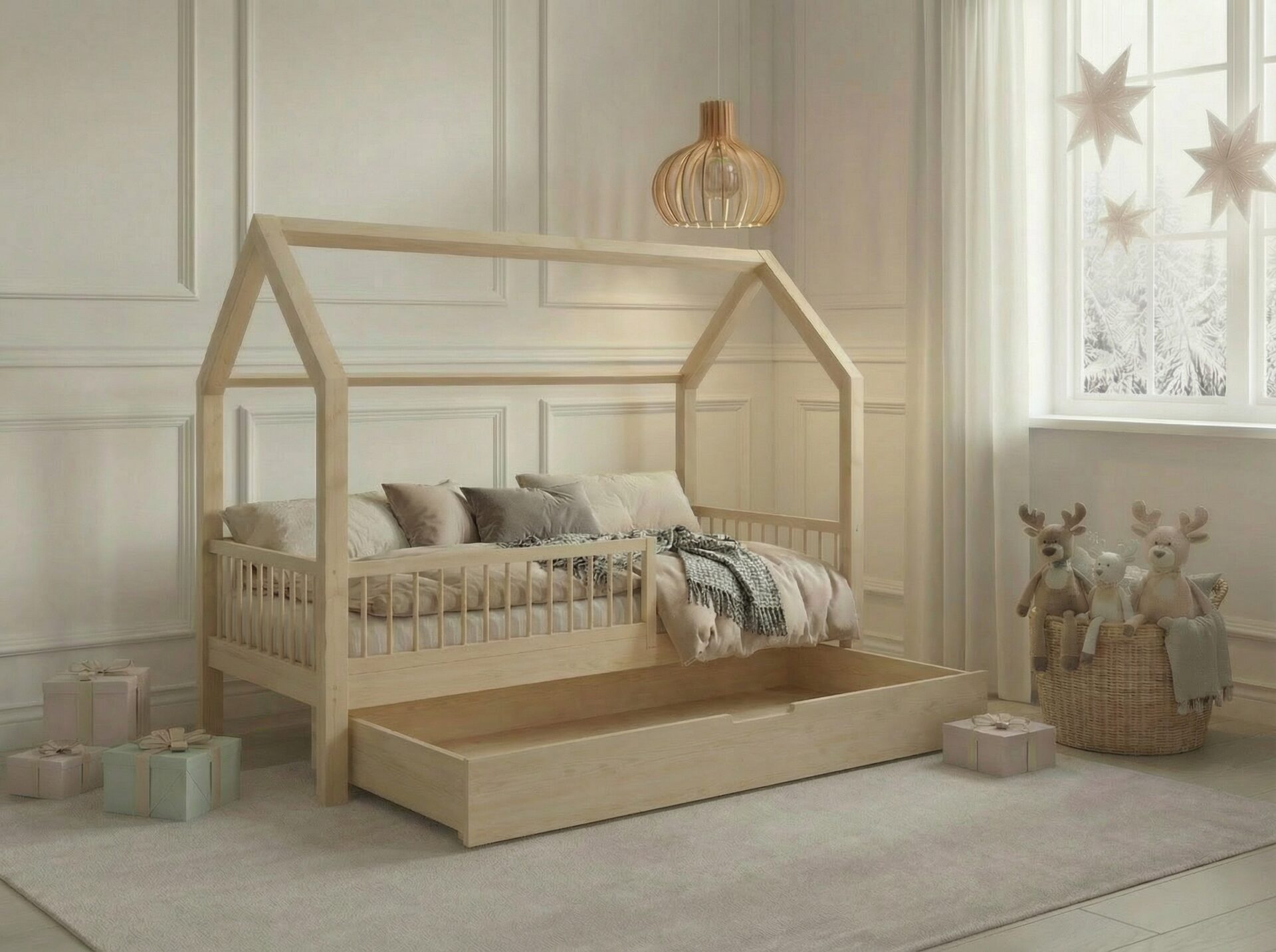 5narella_mit_schublade Kinderbett NARELLA mit Schublade