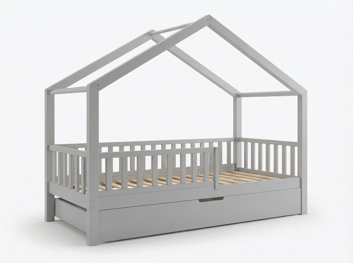 Kinderbett SELVIA mit Schublade