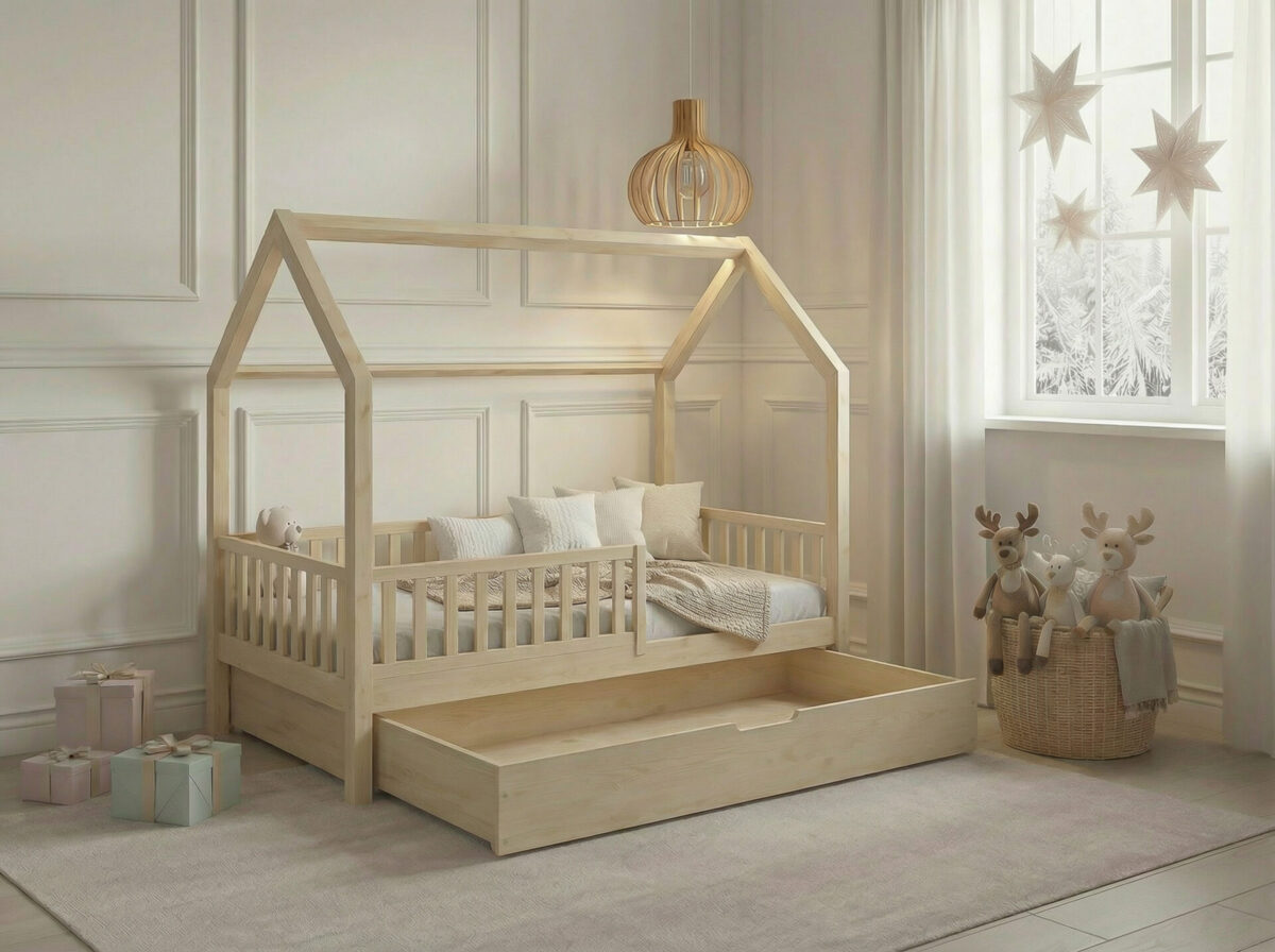 Kinderbett SOLETTA mit Schublade