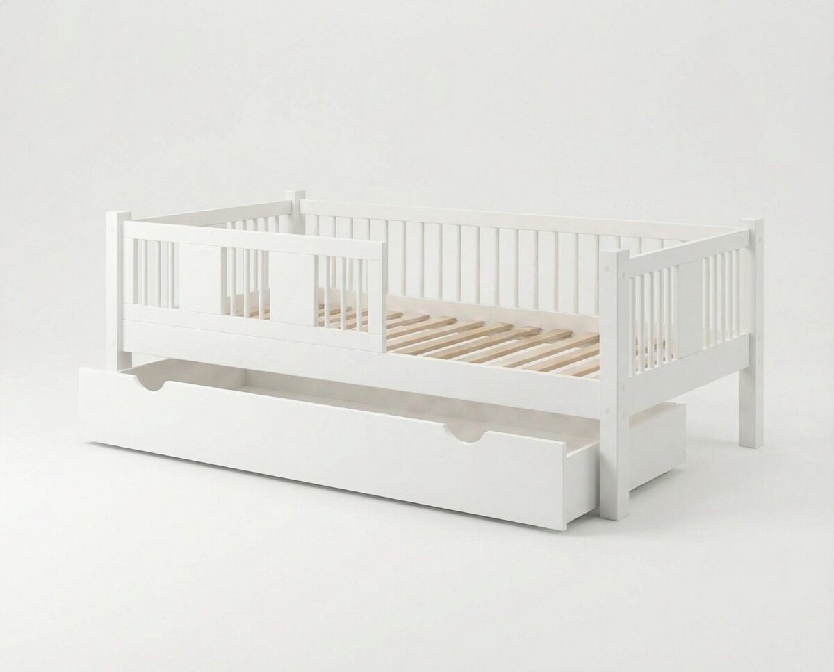 3luna_mi_schublade Kinderbett LUNA mit Schublade