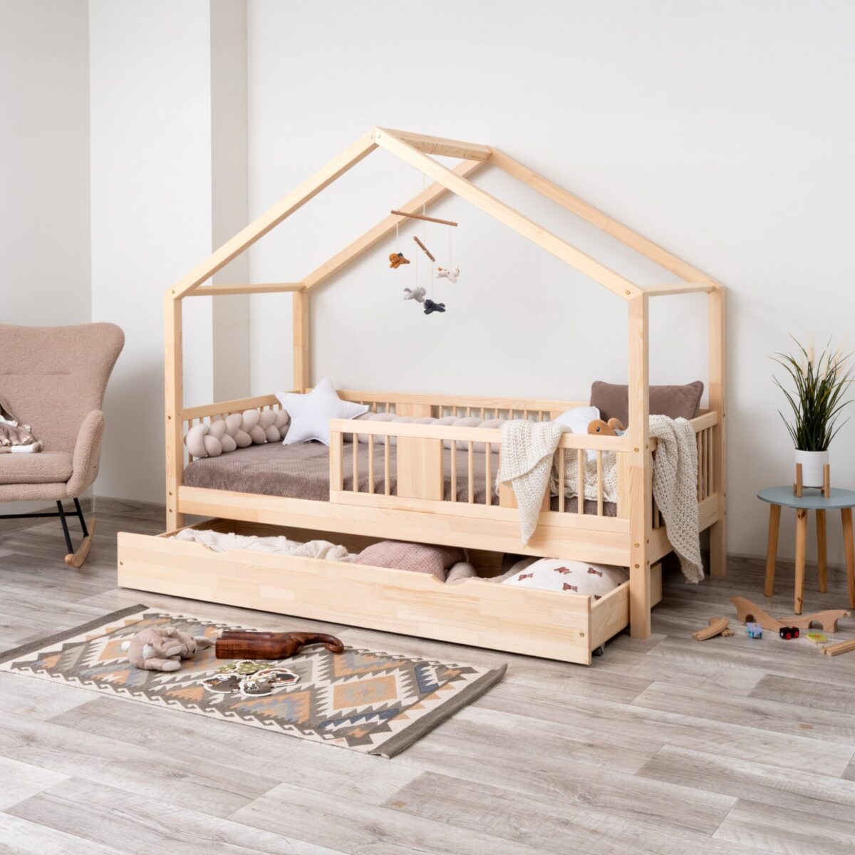 Kinderbett ASTRIA mit Schublade