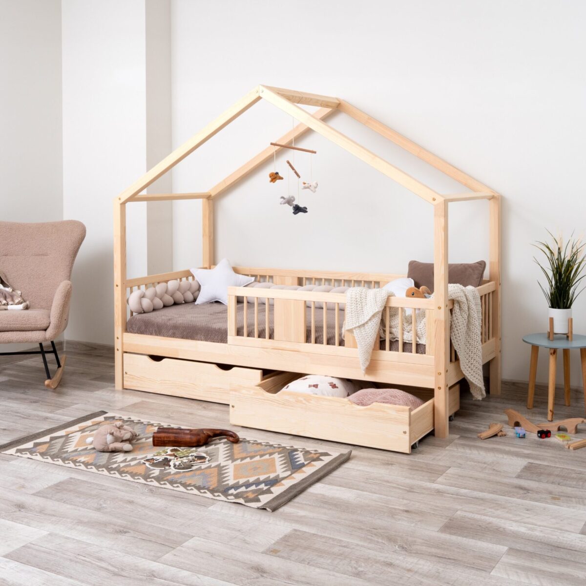 Kinderbett ASTRIA mit Schublade