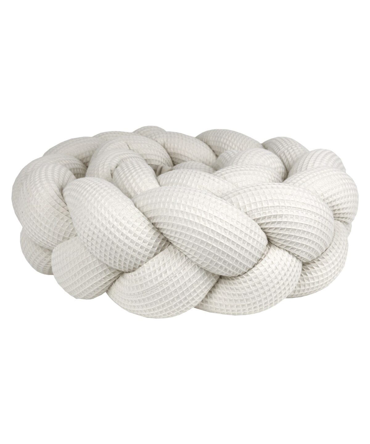 Bettzopf Waffelpiqué, 3 Stränge – Creme Bettzopf Waffelpiqué, 3 Stränge – Creme
