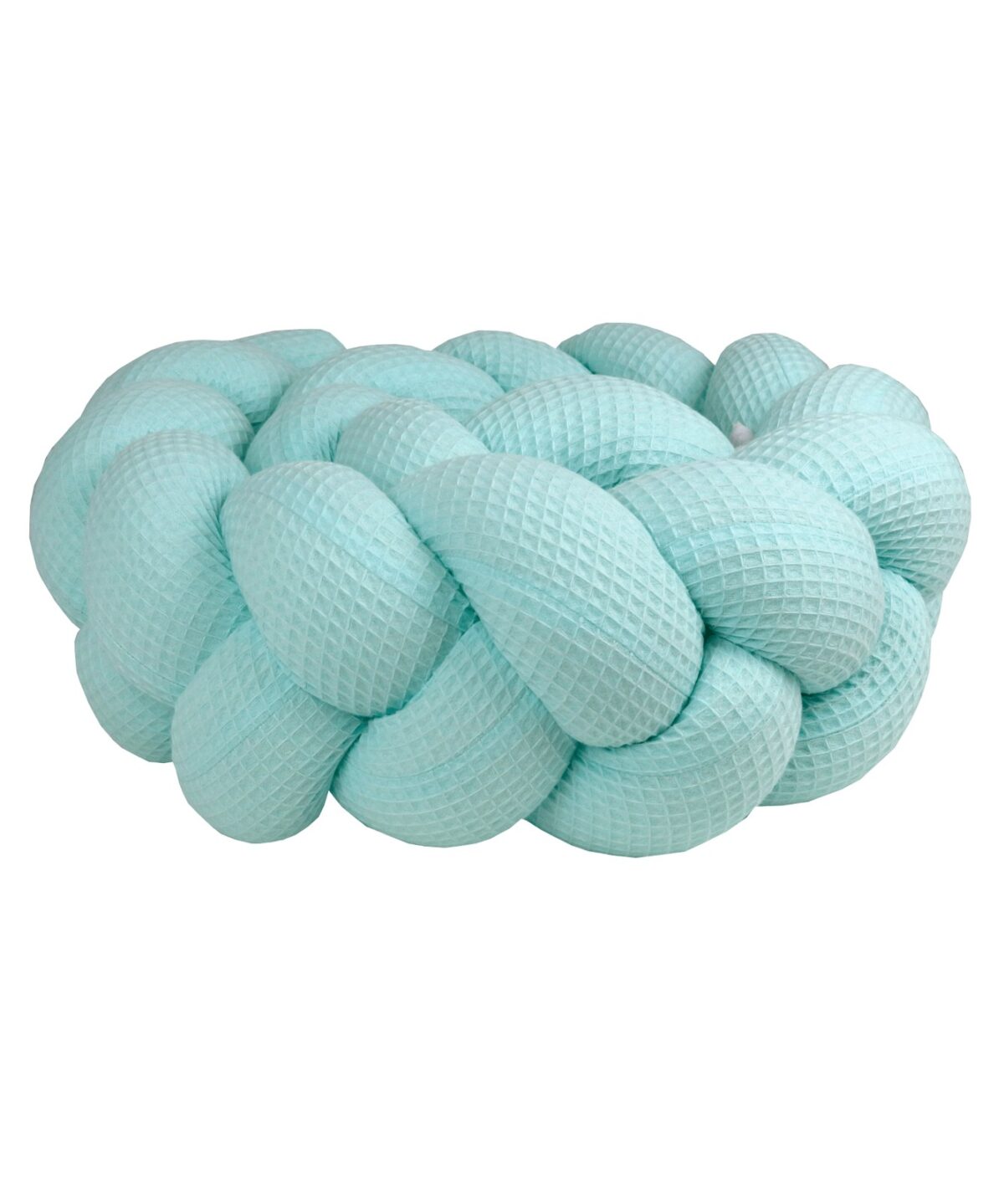 Bettzopf Waffelpiqué, 3 Stränge – Mint Bettzopf Waffelpiqué, 3 Stränge – Mint