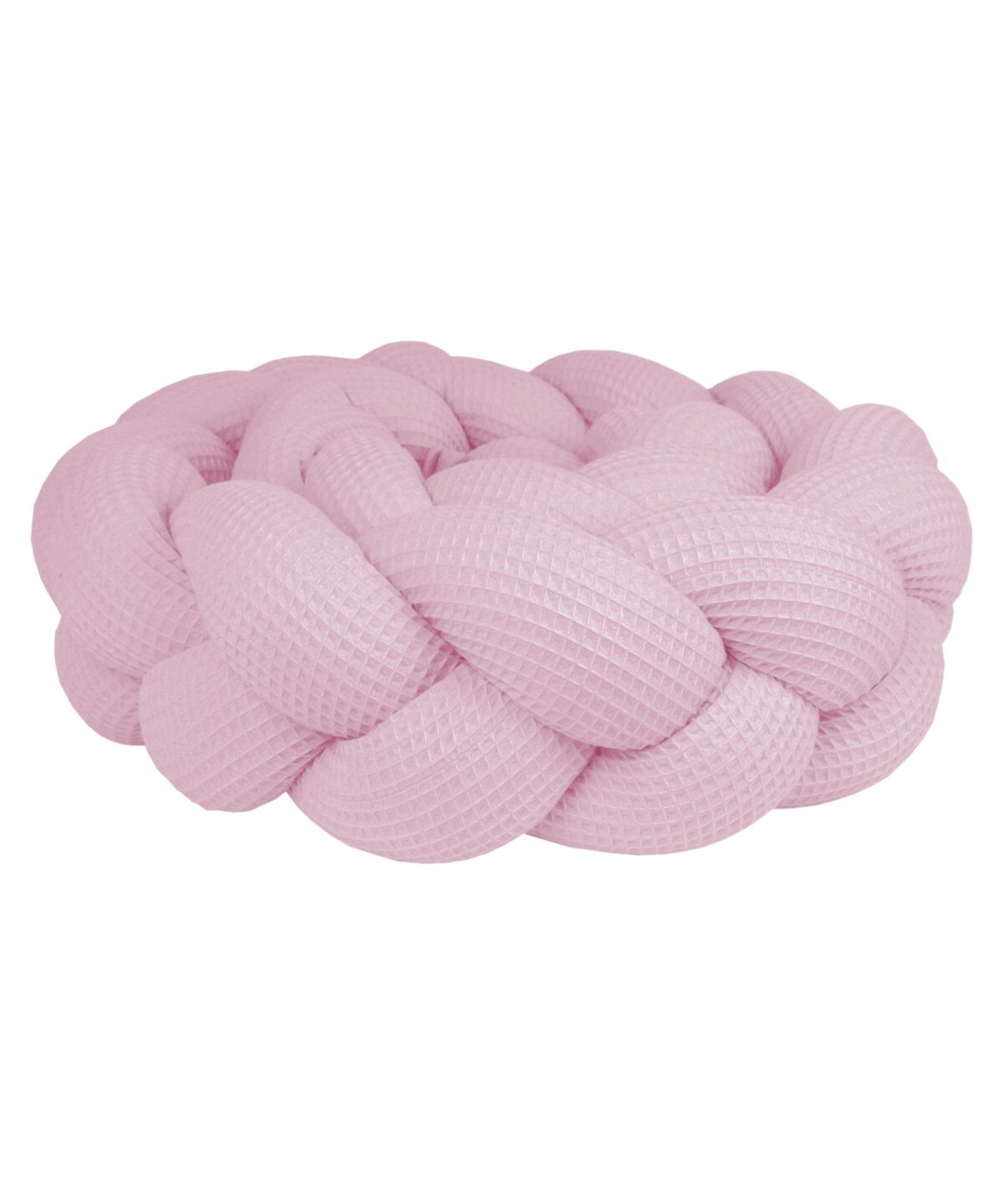 Bettzopf Waffelpiqué, 3 Stränge – Rosa Bettzopf Waffelpiqué, 3 Stränge – Rosa