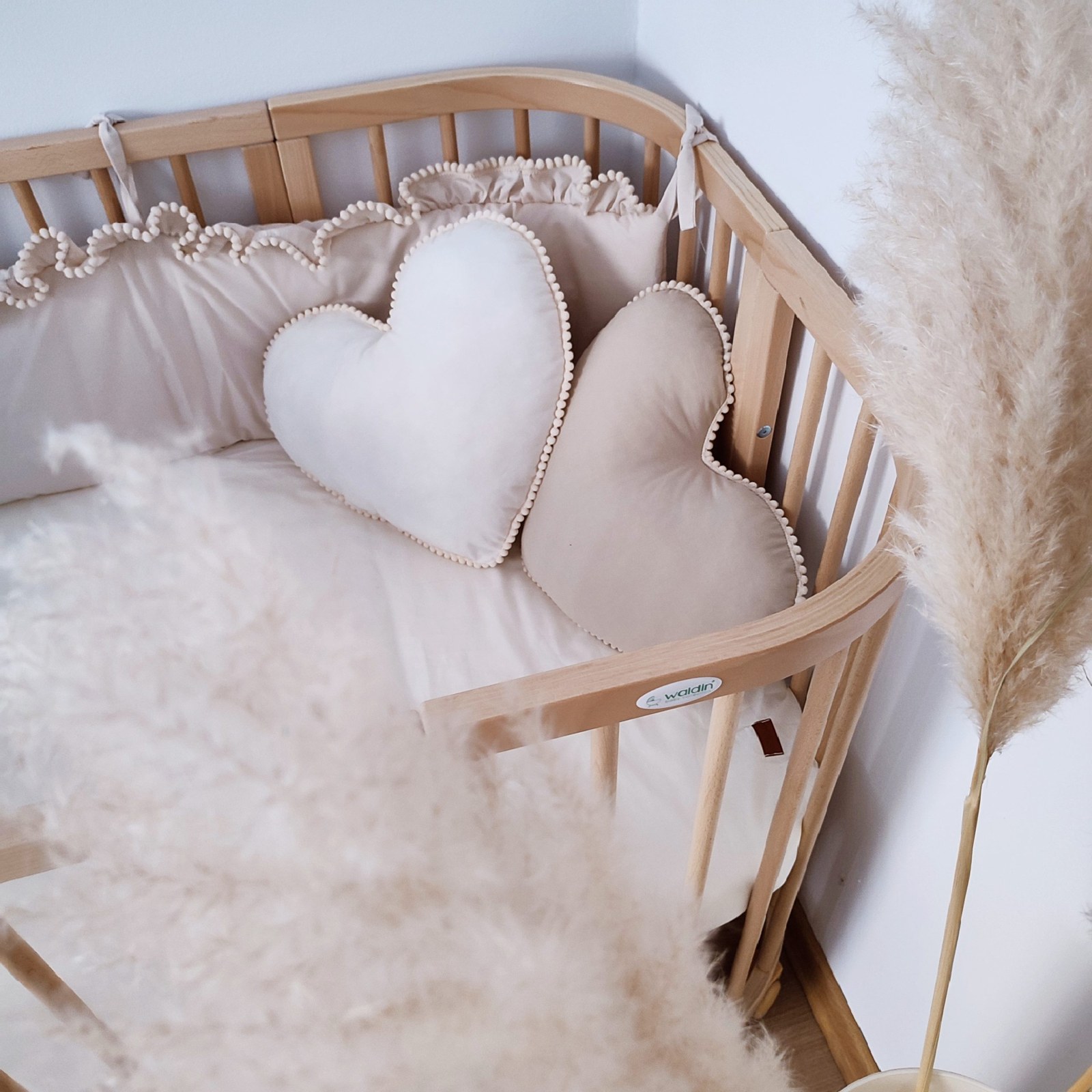 Boho-Nestchen mit Rüsche