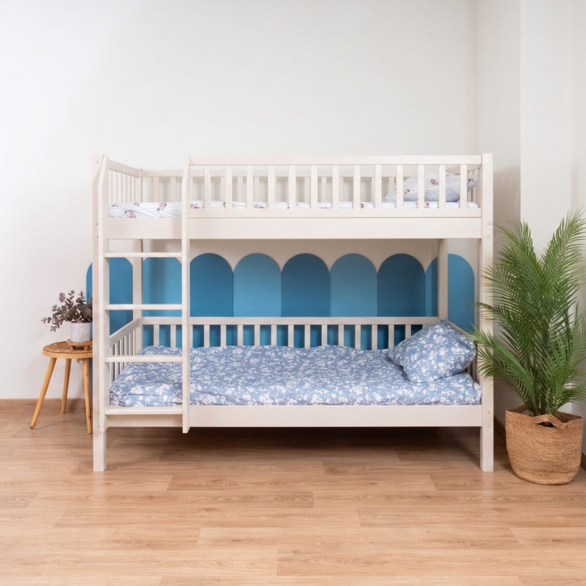 Etagenbett für Kinder KOSMO – Kaschmir (3) Etagenbett für Kinder KOSMO aus Kiefernholz, Kaschmir