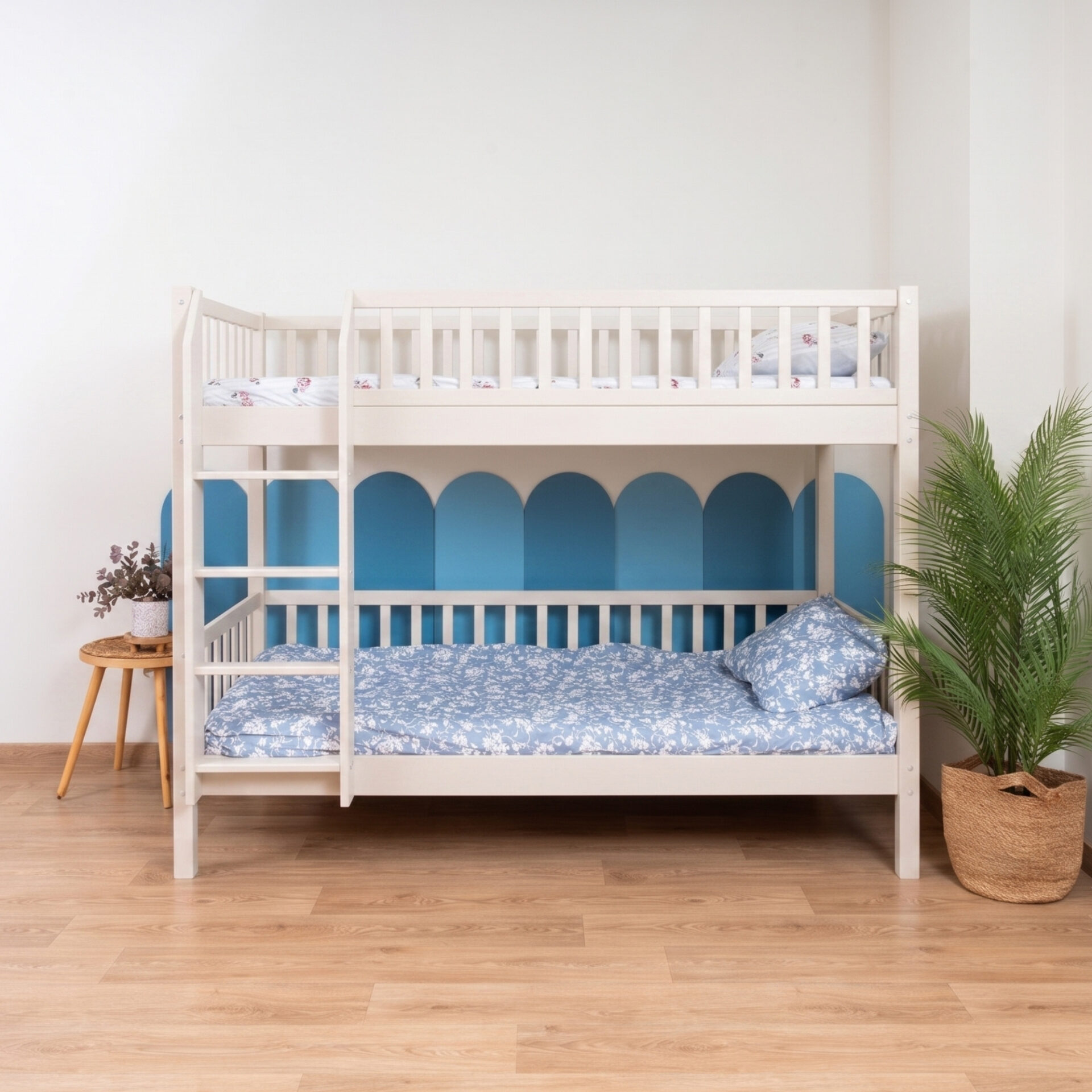 Etagenbett für Kinder KOSMO – Kaschmir (3) Etagenbett für Kinder KOSMO aus Kiefernholz, Kaschmir