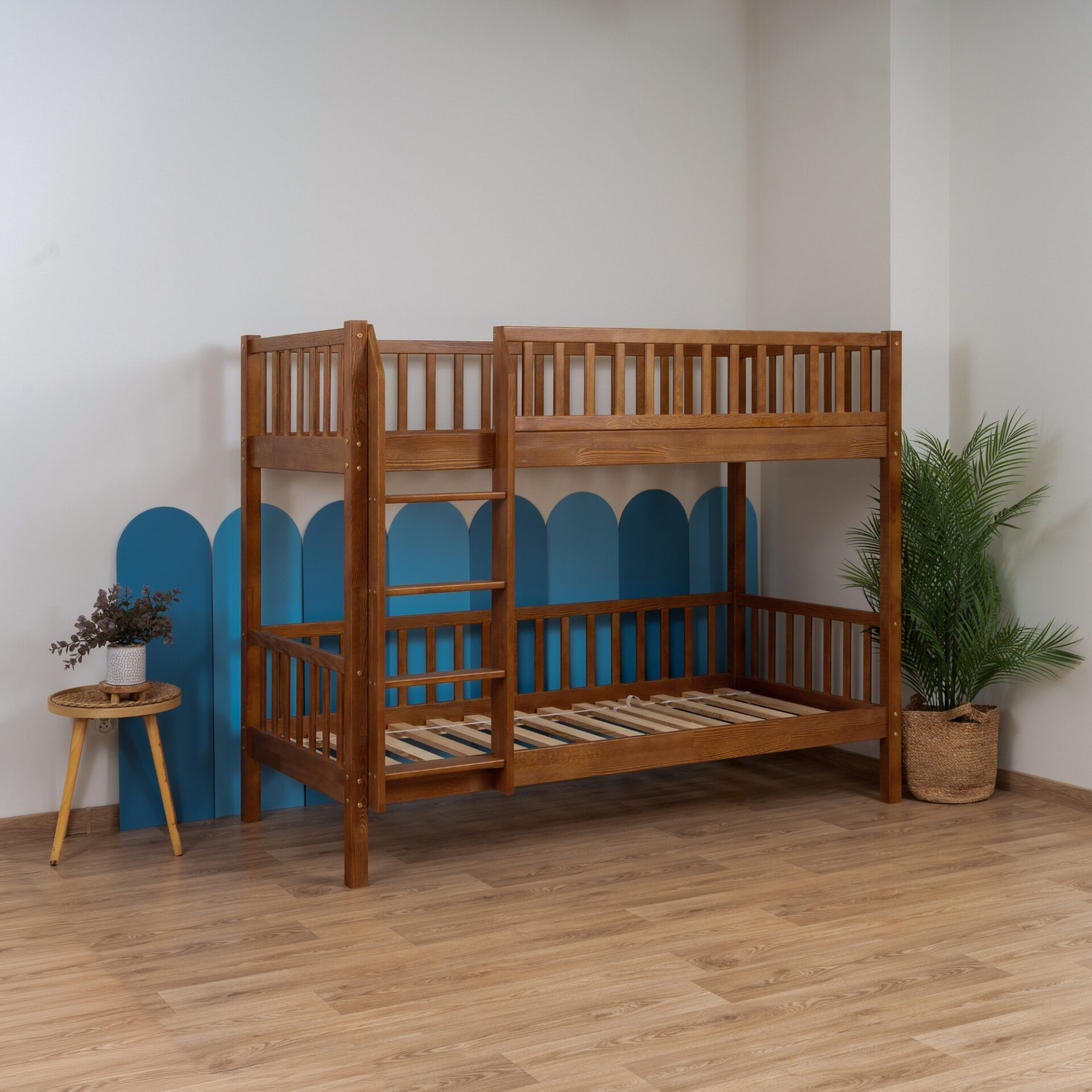 Etagenbett für Kinder KOSMO – Retro (3) Etagenbett für Kinder KOSMO aus Kiefernholz, Retro