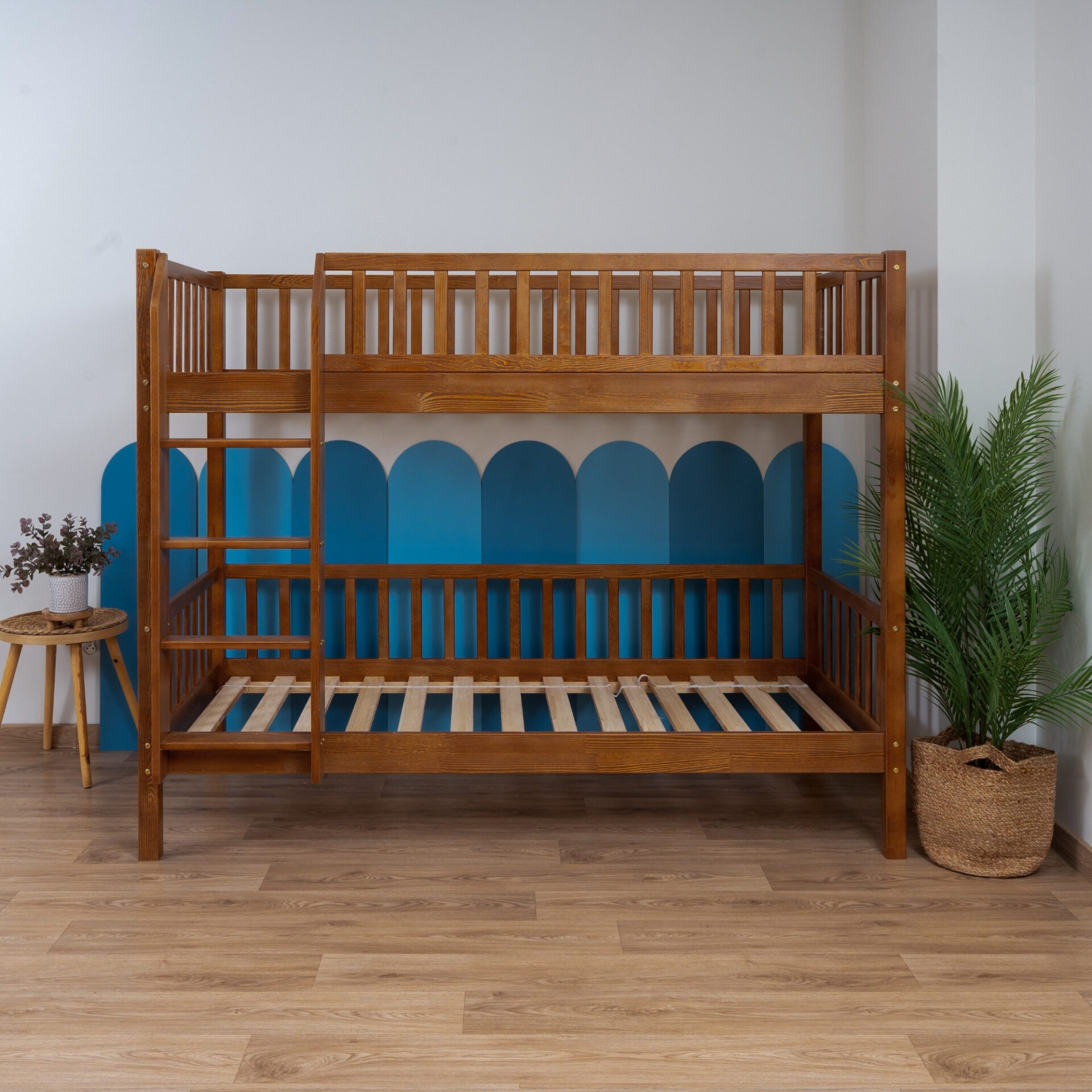 Etagenbett für Kinder KOSMO – Retro (5) Etagenbett für Kinder KOSMO aus Kiefernholz, Retro