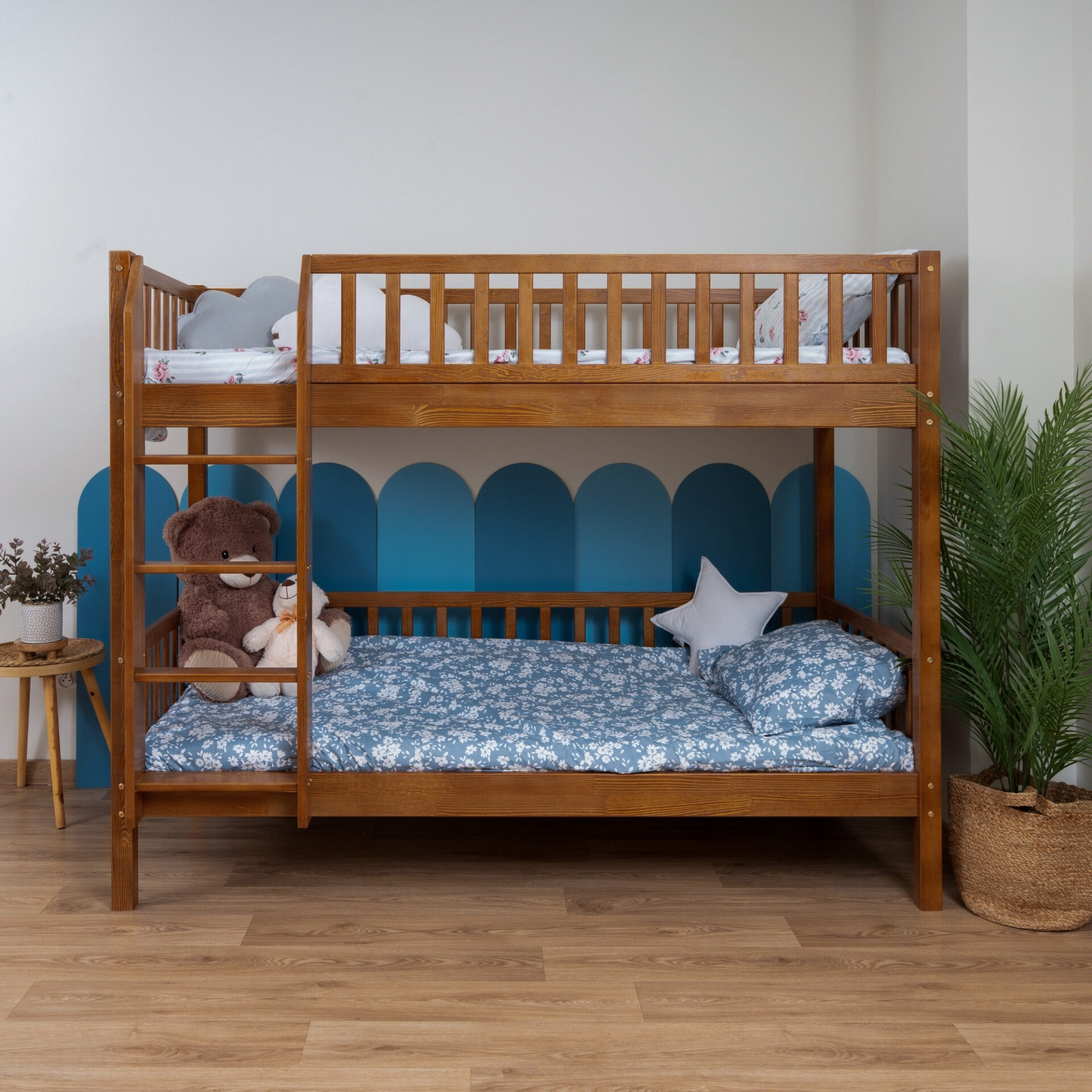 Etagenbett für Kinder KOSMO – Retro (7) Etagenbett für Kinder KOSMO aus Kiefernholz, Retro