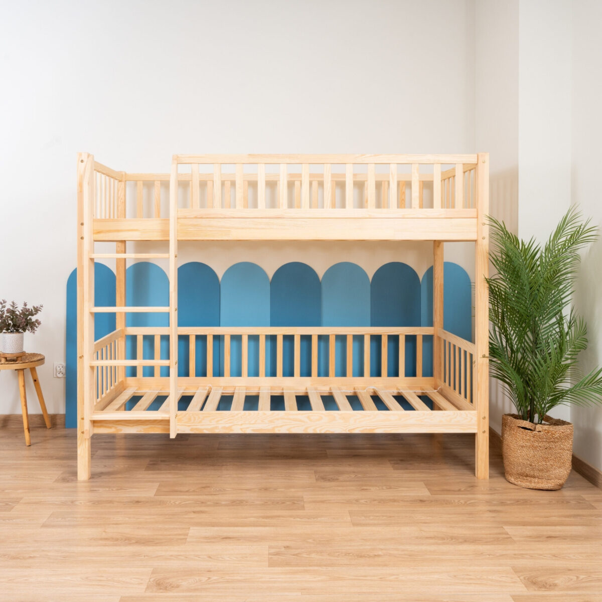 Etagenbett für Kinder KOSMO – Kiefer natur (1) Etagenbett für Kinder KOSMO aus Kiefernholz, Kiefer natur