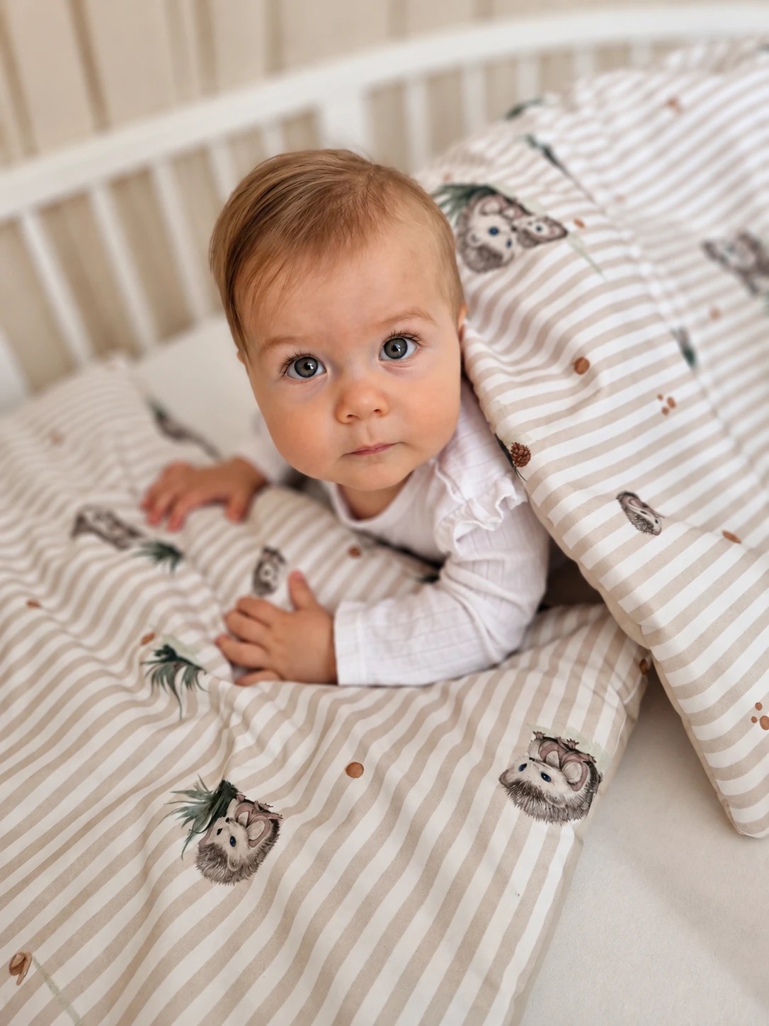Kinderbettwäsche mit Füllung – Igel Kinderbettwäsche mit Füllung – Igel