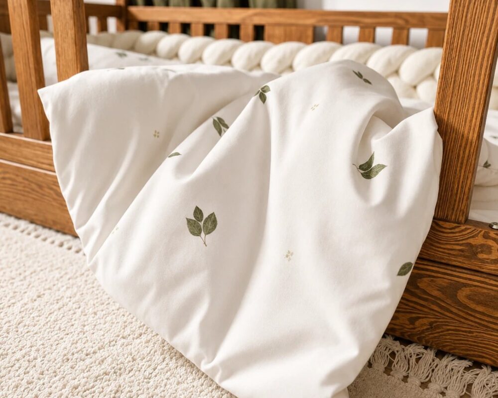 Kinderbettwäsche mit Füllung – Natur